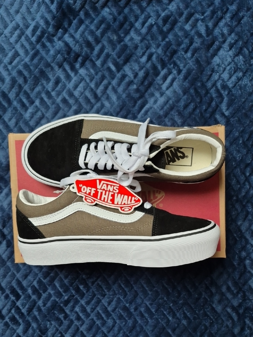 Vans Old Skool Platform Suede/Canvas In Grape Leaf Size 6.5 M/8 W, New With Tags
